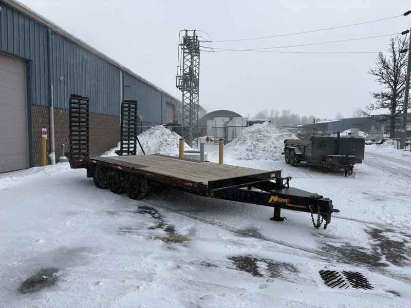 2022 Miska 10 Ton Deckover Equipment Float Trailer